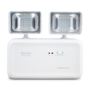 Luminária de Emergência LED 600 lúmens 2 faróis